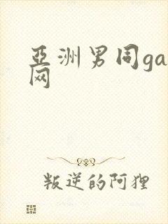 亚洲男同gay网