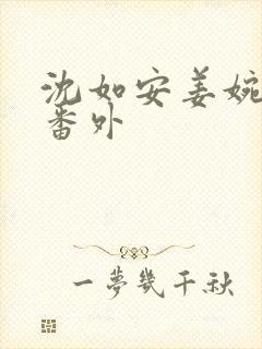 沈如安姜婉结局番外