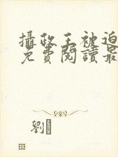 摄政王被迫承欢免费阅读最新章节更封面