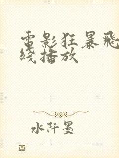 电影狂暴飞车在线播放封面