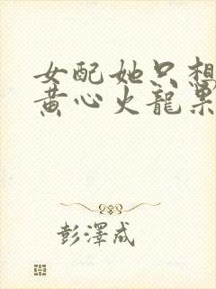 女配她只想被渣黄心火龙果封面