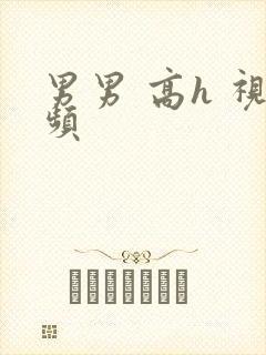 男男 高h 视频