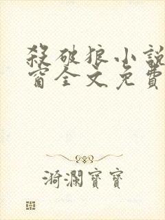 杀破狼小说无弹窗全文免费阅读
