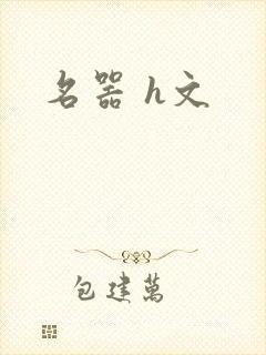 名器 h文