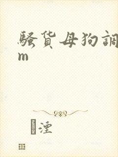 骚货母狗调教sm封面