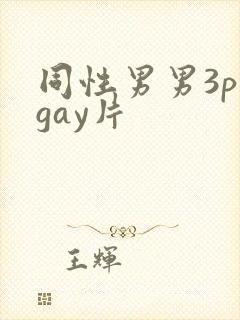 同性男男3p黄gay片