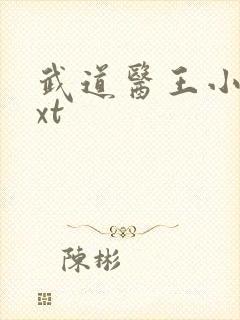 武道医王小妖txt