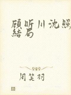 顾昕川沈照微大结局