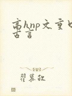 高hnp文重口古言