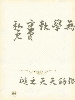 私密教学无删减免费