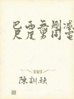 巴西无删减版大尺度男同电影封面
