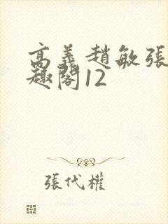 高义赵敏张倩笔趣阁12