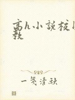 高h小说校园调教