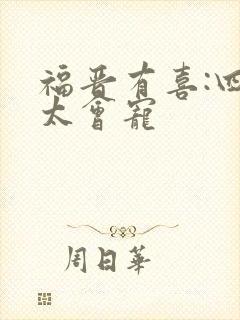 福晋有喜:四爷太会宠