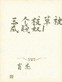 三个校草被调教成贱奴1封面
