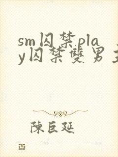 sm囚禁play囚禁双男主