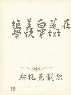 绝美白莲在线教学快穿txt