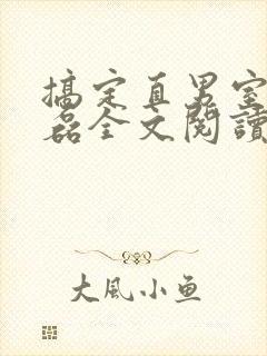 搞定直男室友严磊全文阅读无弹窗笔