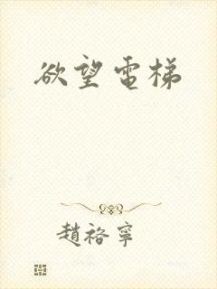 欲望电梯