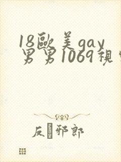 18欧美gay男男1069视频