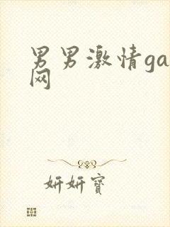 男男激情gay网