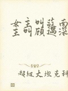 女主叫苏南清男主叫顾遇深的小说