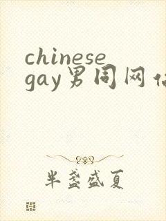 chinesegay男同网站