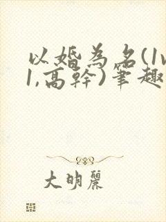 以婚为名(1v1,高干)笔趣阁