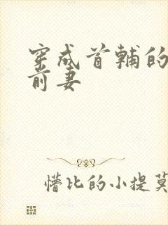 穿成首辅的炮灰前妻