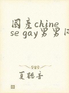 国产chinese gay男男网站