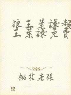 狼王叶谦超级兵王叶谦免费阅读