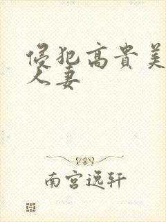 侵犯高贵美丽的人妻