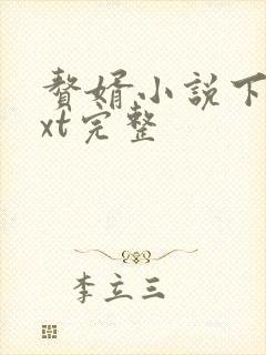 赘婿小说下载txt完整