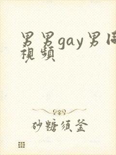 男男gay男同视频