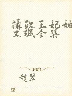 摄政王妃她又美又飒全集封面