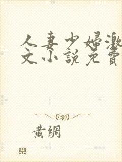 人妻少妇激情辣文小说免费阅读