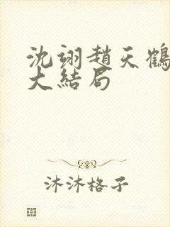 沈翊赵天鹤结局大结局
