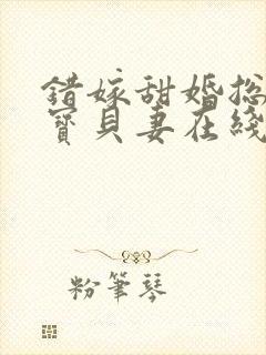 错嫁甜婚总裁的宝贝妻在线读