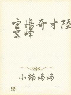 官场奇才陆羽刘云峰