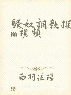 骚奴调教捆绑sm视频