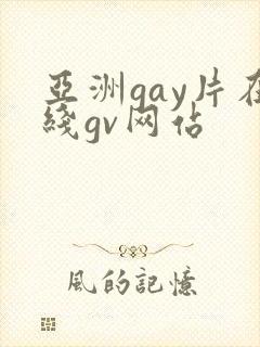 亚洲gay片在线gv网站