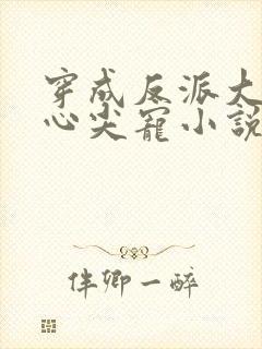 穿成反派大佬的心尖宠小说