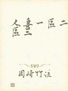 人妻一区二区三区三