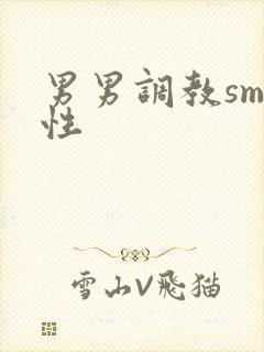 男男调教sm双性封面