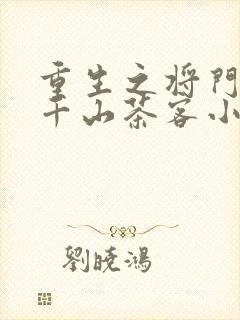 重生之将门毒后千山茶客小说完整下载