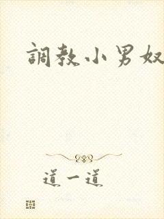 调教小男奴小说