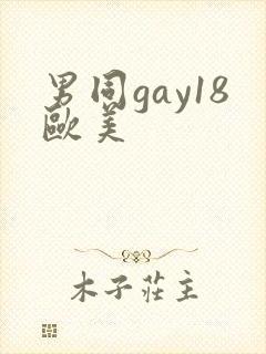 男同gay18欧美
