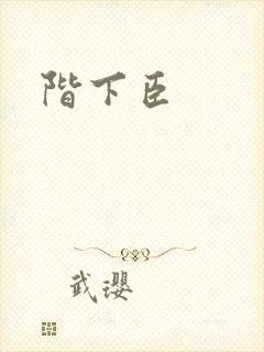 阶下臣封面