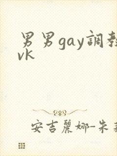 男男gay调教vk