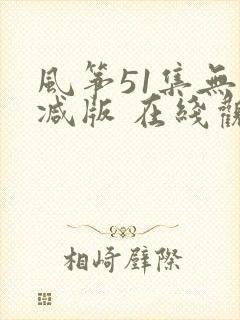 风筝51集无删减版 在线观看